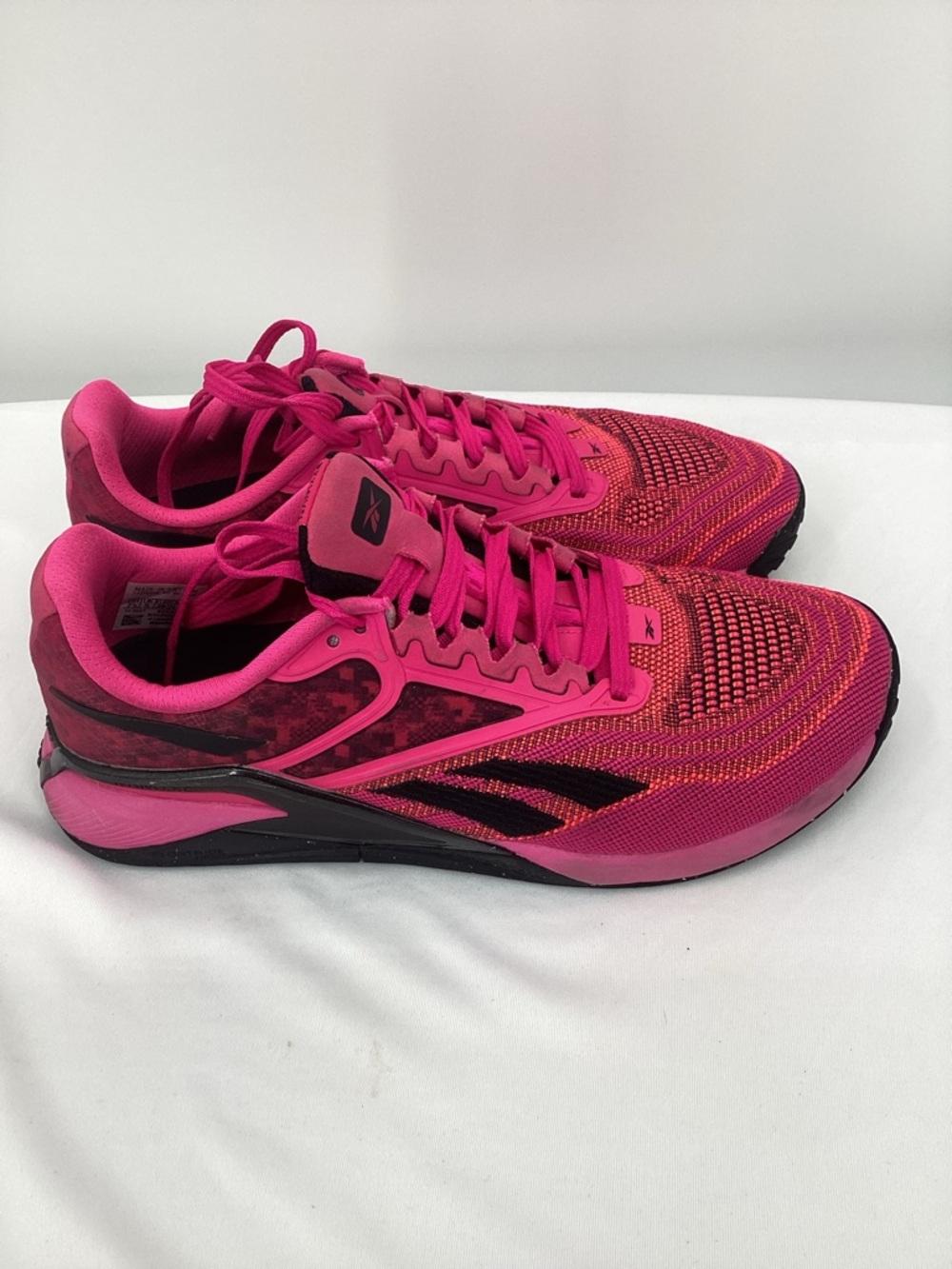 Reebok Women's Nano X2 Training Hot Pink & Black Athletic Running Shoes